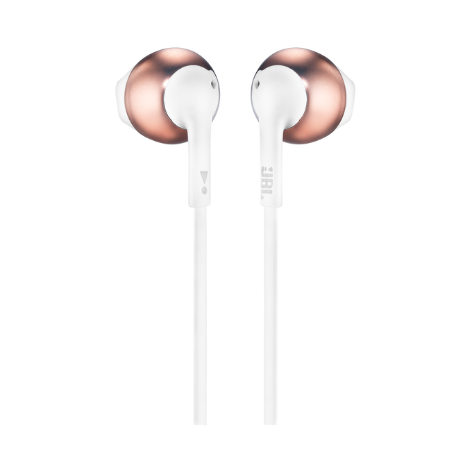 JBL Tune 205 - Rose Gold - Earbud headphones - Back image number null